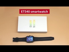 ET540 Υγεία Smart Watch BT Κάλεση Ελεγκτής ΗΚΓ Ελεγκτής αρτηριακής πίεσης Smartwatch Strap 22mm