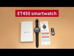 Υγεία Smart Watch ET450 Πίεση αίματος Αίμα οξυγόνο ΗΚΓ+PPG θερμοκρασία σώματος Smart Watch