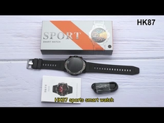HK87 Smart Watch AMOLED Εξωτερική οθόνη BT Κλήση Smart Watch με Sports Mode
