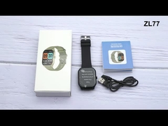 Αθλητικό Smart Watch Ip68 Αδιάβροχο ZL77J Smart Watch Φωνητικός Βοηθός Υγιεινής Tracker