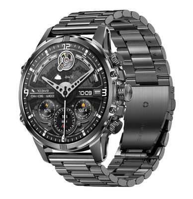 CF53 Εξωτερικό Άνδρες Smart Watch με φακό 1,75 ιντσών Αμολισμός καρδιακού παλμού 600mAh μπαταρία